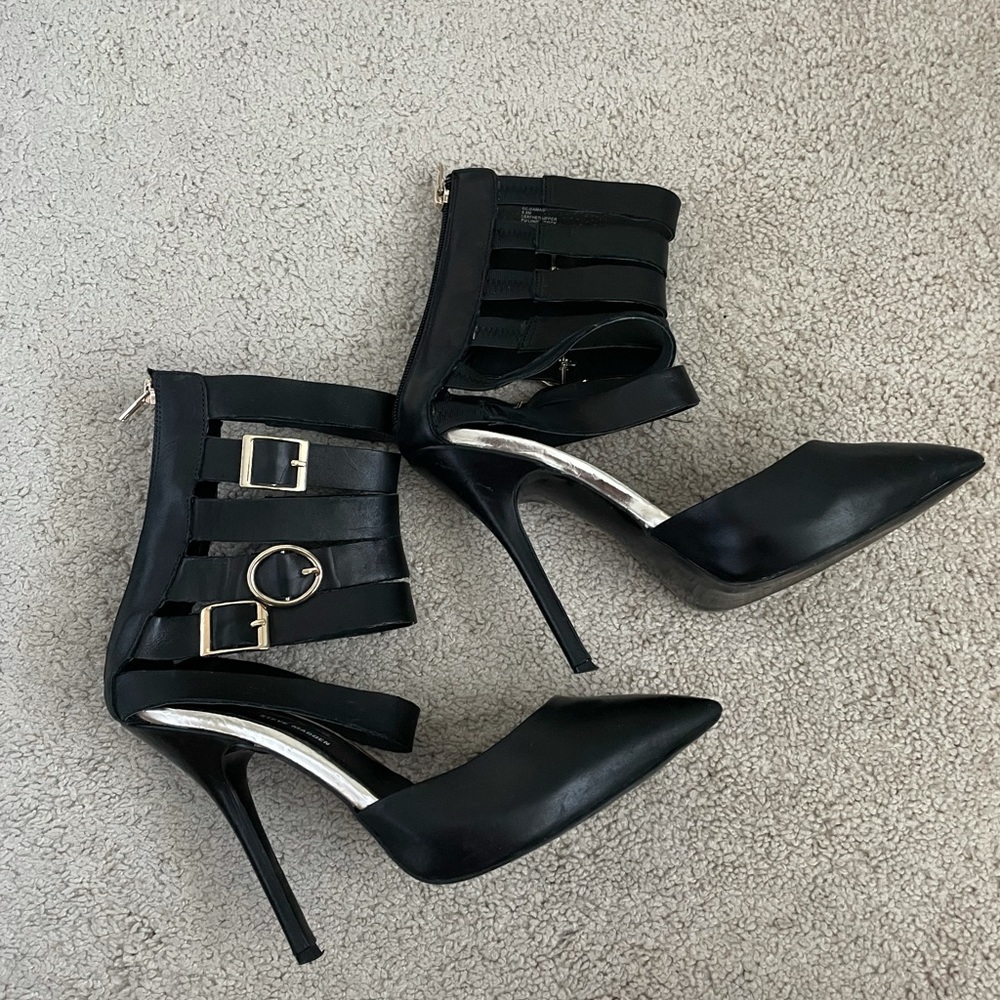 Steve Madden (Keyshia cole) Black stilletos Sz 8.5